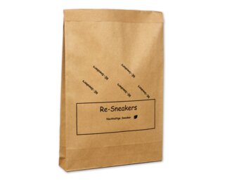 Bedruckbarer Papierversandbeutel mit Haftklebeverschluss, braun, 250x50x353 Verpackung & Versand
