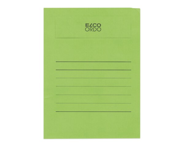 Ordo volumino, intensivgrün, Fenster 180 x 50 mm, 120 g/m²  Ordo Organisations­mappen, Organisieren & Präsentieren, Ordo volumino