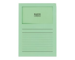 Ordo classico grün, liniert, Fenster 180 x 100 mm  Ordo Organisations­mappen, Organisieren & Präsentieren, Ordo classico