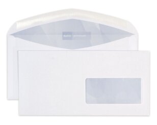 Couvert Premium C5/6 mit Fenster rechts, gummiert  Couverts mit Fenster, Couverts, Elco Couvert-Marken, Premium