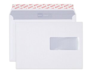 Couvert Classic C5 mit Fenster rechts, haftklebend Couverts mit Fenster, Couverts, Elco Couvert-Marken, Classic