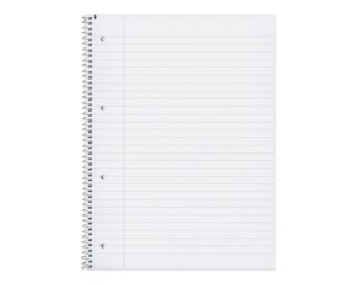 Collegeblock A4 80 Blatt hochweiss, 9mm liniert  Blöcke, Hefte & Papier