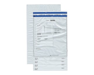Sichere Versandtasche für Rückverfolgbarkeit der Sendung  Verpackung & Versand