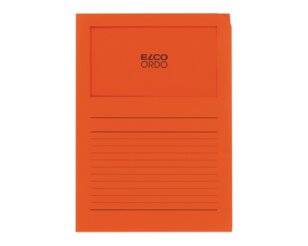 Ordo classico orange, liniert, Fenster 180 x 100 mm  Ordo Organisations­mappen, Organisieren & Präsentieren, Ordo classico