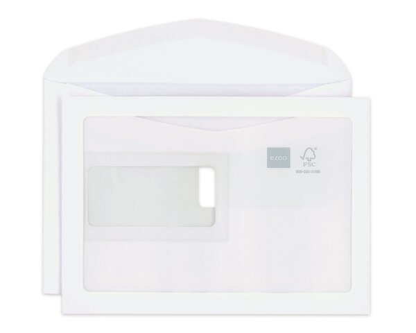 Couvert Premium C5 mit Fenster re & Maxi-Fenster, gummiert  Couverts mit Fenster, Couverts, Elco Couvert-Marken, Premium