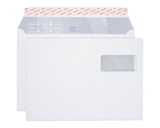 Couvert Premium C4 Fenster rechts, haftklebend  Couverts
