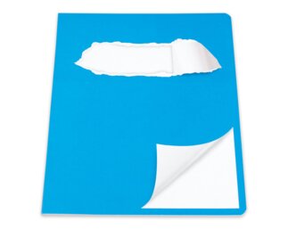 Schulheft 175x220mm 24 Blatt, blanco,  Blöcke, Hefte & Papier