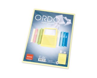 Ordo classico gelb, liniert, Fenster 180 x 100 mm Organisieren & Präsentieren