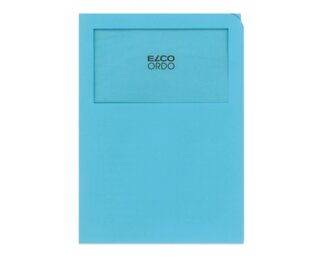 Ordo classico, blau, Fenster 180 x 100 mm, 120 g/m²  Organisieren & Präsentieren