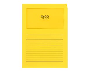 Ordo classico intensivgelb, liniert, Fenster 180 x 100 mm  Ordo Organisations­mappen, Organisieren & Präsentieren, Ordo classico