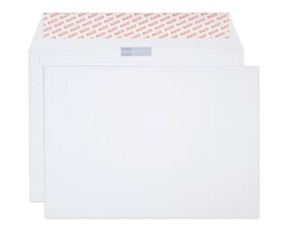 Couvert power B4 ohne Fenster, haftklebend, unzerreissbar  Couverts