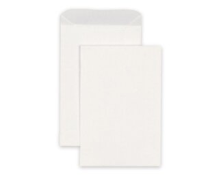 Apothekerbeutel 50x75mm mit Verschlussklappe ungummiert Couverts