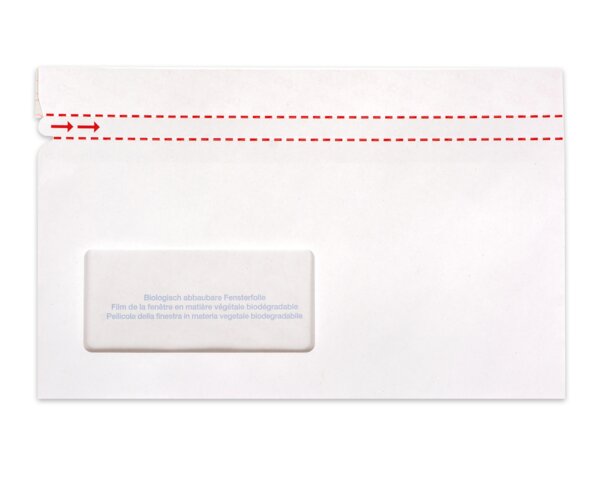 Quick Vitro Papier C5/6 , ohne Aufdruck, Fenster links Dokumenten­taschen, Couverts, Elco Couvert-Marken, Quick Vitro, Verpackung & Versand