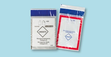 Darstellung der Labortaschen mit Beispiel Spezialanfertigung