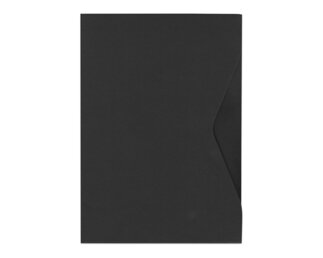 Offertmappe prestige noir, spezieller Formschnitt Organisieren & Präsentieren