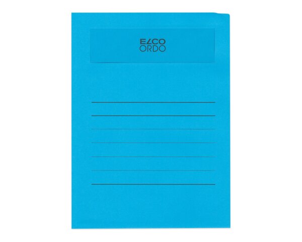 Ordo volumino, intensivblau, Fenster 180 x 50 mm, 120 g/m²  Ordo Organisations­mappen, Organisieren & Präsentieren, Ordo volumino