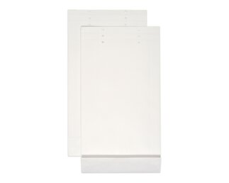 Mustertüte braun Kraft 220x50x405mm, 3-fach gelocht  Couverts