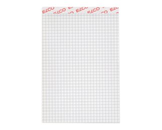 Office Block A6 Hochweiss kariert, 4mm Blöcke, Hefte & Papier