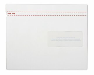 Quick Vitro Papier C5, ohne Aufdruck, Fenster rechts Couverts