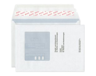 Abstimmungs-Couvert weiss, 245x170mm haftklebend Abstimmungs-Couverts, Couverts, Couverts mit Fenster, Spezialitäten