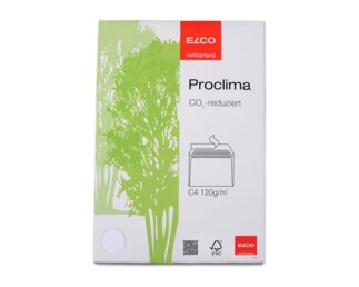 Couvert Proclima C4 ohne Fenster, Haftklebeverschluss Couverts
