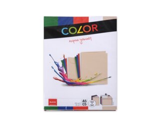 Couvert-Set Color A5 & C5 assortiert, Haftklebeverschluss Couverts