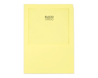 Ordo transport gelb, Spezialfenster, 120 g/m²  Organisieren & Präsentieren