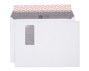 Couvert security C4 mit Fenster rechts, haftklebend  Couverts Sicherheits­papier, Couverts, Couverts mit Fenster, Elco Couvert-Marken, Security