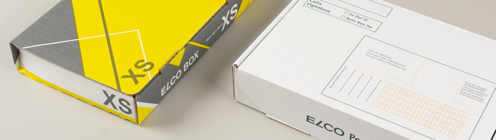 Darstellung der unterschiedlichen Versand- und Archivboxen